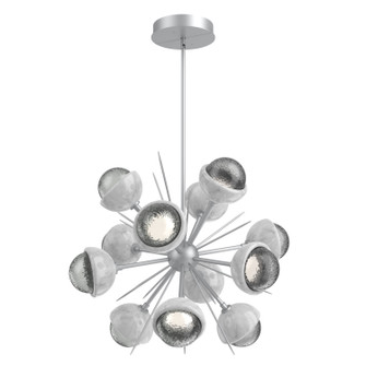 Cabochon LED Chandelier in Classic Silver (404|CHB0093-0A-CS-S-001-L1-WM)