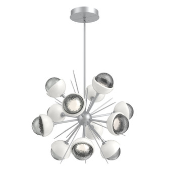Cabochon LED Chandelier in Classic Silver (404|CHB0093-0A-CS-S-001-L1-WI)