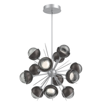 Cabochon LED Chandelier in Classic Silver (404|CHB0093-0A-CS-S-001-L1-GP)