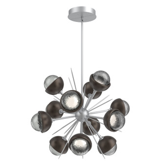 Cabochon LED Chandelier in Classic Silver (404|CHB0093-0A-CS-S-001-L1-FB)