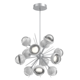 Cabochon LED Chandelier in Classic Silver (404|CHB0093-0A-CS-C-001-L3-WM)