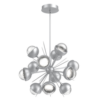 Cabochon LED Chandelier in Classic Silver (404|CHB0093-0A-CS-C-001-L3-MS)