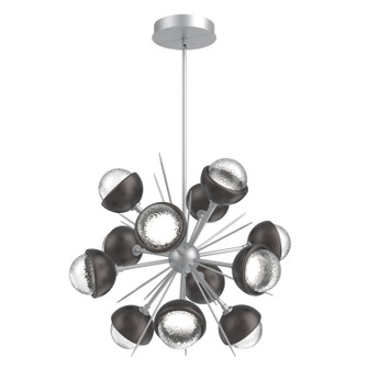 Cabochon LED Chandelier in Classic Silver (404|CHB0093-0A-CS-C-001-L3-GP)