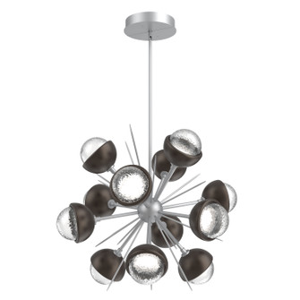 Cabochon LED Chandelier in Classic Silver (404|CHB0093-0A-CS-C-001-L3-FB)