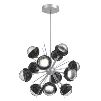 Cabochon LED Chandelier in Classic Silver (404|CHB0093-0A-CS-C-001-L3-BM)