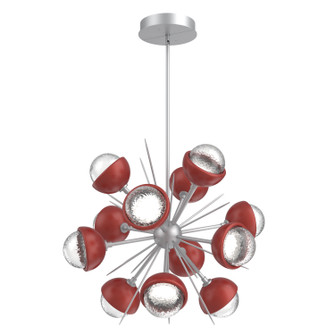 Cabochon LED Chandelier in Classic Silver (404|CHB0093-0A-CS-C-001-L1-RE)