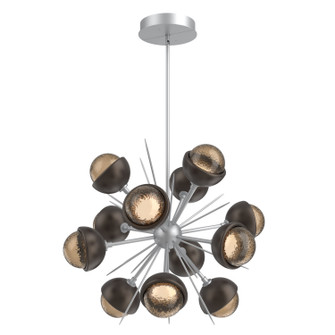 Cabochon LED Chandelier in Classic Silver (404|CHB0093-0A-CS-B-001-L3-FB)
