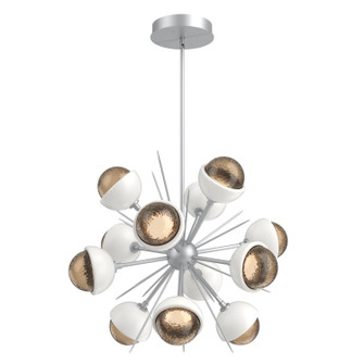 Cabochon LED Chandelier in Classic Silver (404|CHB0093-0A-CS-B-001-L1-WI)