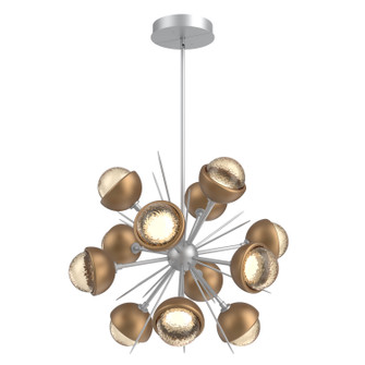 Cabochon LED Chandelier in Classic Silver (404|CHB0093-0A-CS-A-001-L1-NB)