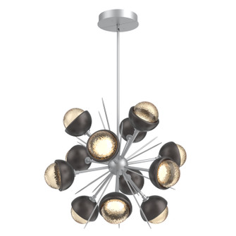 Cabochon LED Chandelier in Classic Silver (404|CHB0093-0A-CS-A-001-L1-GP)