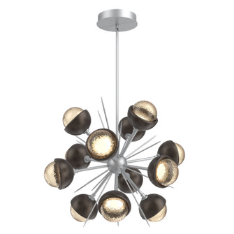 Cabochon LED Chandelier in Classic Silver (404|CHB0093-0A-CS-A-001-L1-FB)