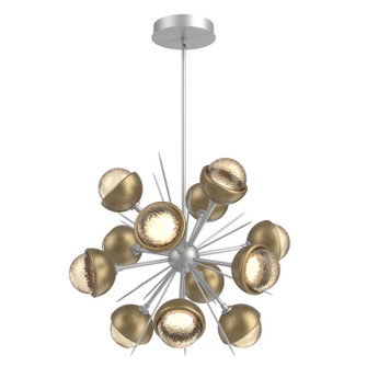 Cabochon LED Chandelier in Classic Silver (404|CHB0093-0A-CS-A-001-L1-GB)