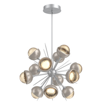 Cabochon LED Chandelier in Classic Silver (404|CHB0093-0A-CS-A-001-L1-BS)
