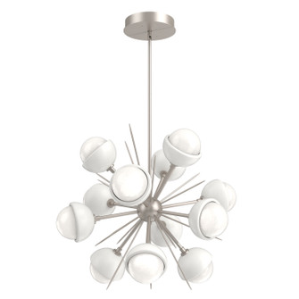 Cabochon LED Chandelier in Beige Silver (404|CHB0093-0A-BS-WL-001-L3-WI)