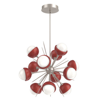 Cabochon LED Chandelier in Beige Silver (404|CHB0093-0A-BS-WL-001-L3-RE)