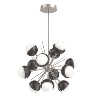 Cabochon LED Chandelier in Beige Silver (404|CHB0093-0A-BS-WL-001-L3-GP)