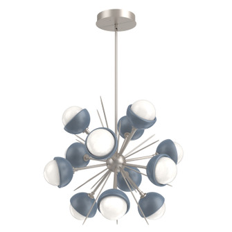 Cabochon LED Chandelier in Beige Silver (404|CHB0093-0A-BS-WL-001-L3-BU)