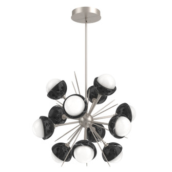 Cabochon LED Chandelier in Beige Silver (404|CHB0093-0A-BS-WL-001-L3-BM)