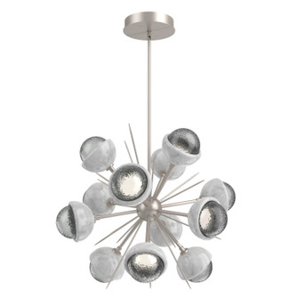 Cabochon LED Chandelier in Beige Silver (404|CHB0093-0A-BS-S-001-L1-WM)
