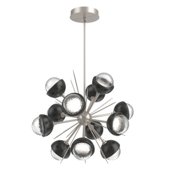 Cabochon LED Chandelier in Beige Silver (404|CHB0093-0A-BS-C-001-L3-MB)