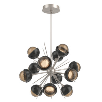 Cabochon LED Chandelier in Beige Silver (404|CHB0093-0A-BS-B-001-L3-MB)