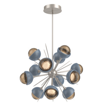 Cabochon LED Chandelier in Beige Silver (404|CHB0093-0A-BS-B-001-L3-BU)