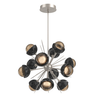 Cabochon LED Chandelier in Beige Silver (404|CHB0093-0A-BS-B-001-L3-BM)
