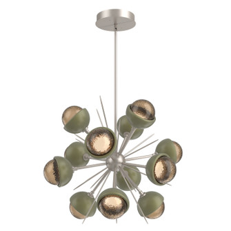 Cabochon LED Chandelier in Beige Silver (404|CHB0093-0A-BS-B-001-L1-GE)