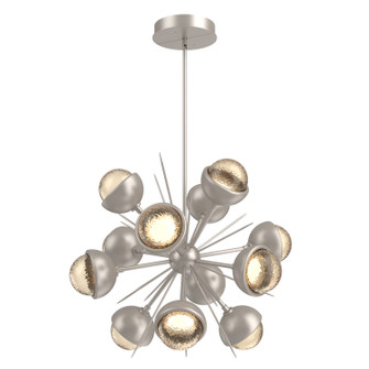 Cabochon LED Chandelier in Beige Silver (404|CHB0093-0A-BS-A-001-L1-MS)