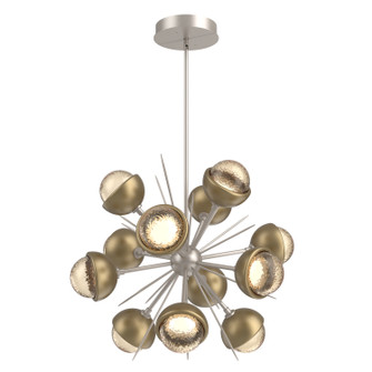 Cabochon LED Chandelier in Beige Silver (404|CHB0093-0A-BS-A-001-L1-GB)