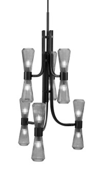 Everleigh 12 Light Chandelier in Matte Black (200|4846-MB-882)