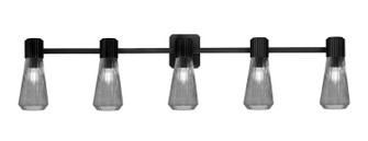 Everleigh Five Light Bath Bar in Matte Black (200|4825-MB-882)