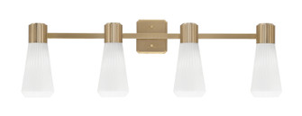 Everleigh Four Light Bath Bar in New Age Brass (200|4824-NAB-881)