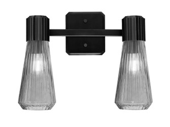 Everleigh Two Light Bath Bar in Matte Black (200|4822-MB-882)