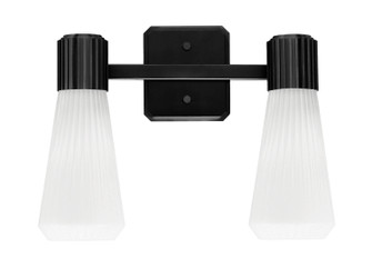 Everleigh Two Light Bath Bar in Matte Black (200|4822-MB-881)