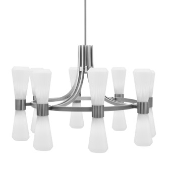 Everleigh 16 Light Chandelier in Graphite (200|4808-GP-881)