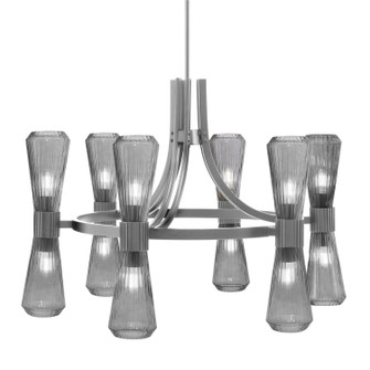 Everleigh 12 Light Chandelier in Graphite (200|4806-GP-882)