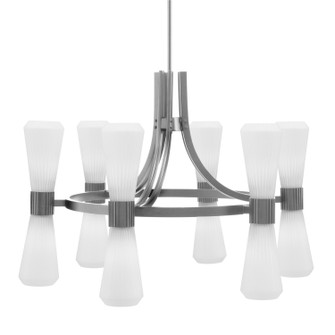 Everleigh 12 Light Chandelier in Graphite (200|4806-GP-881)