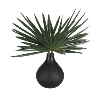 Axis Palm Vase in Matte Black (52|60259)