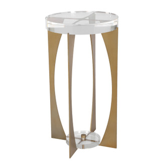 Kolkata Accent Table in Brass (52|50368)