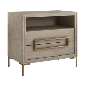 Alessia Side Table in Brushed Brass (52|50316)