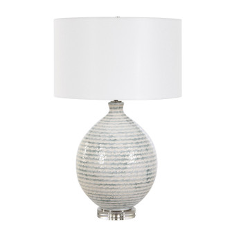Clary One Light Table Lamp in Antique Brass (52|30680)