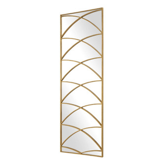 Crossed Up Mirror in Antique Gold (52|08320)
