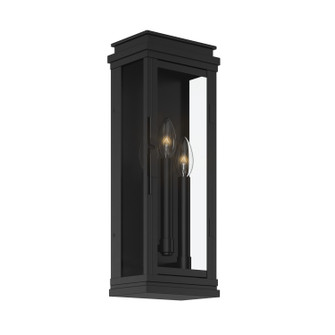 Lundon Three Light Outdoor Wall Mount in Black (12|59163BK)