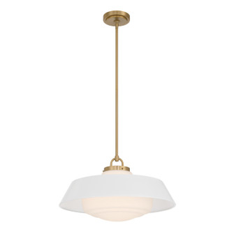 Xander Three Light Pendant in Vibrant Gold (60|XAN-8009-VG-WH)