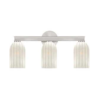 Lotus Three Light Bath in Polished Nickel (60|LOT-713-PN)