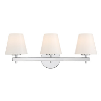 Colton Three Light Bath in Polished Chrome (60|COL-203-CH)