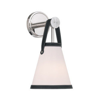 Callahan One Light Wall Sconce in Polished Nickel (60|CAL-2401-PN)