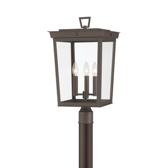 Belmont Three Light Outdoor Post Mount in Twilight Bronze (60|BEL-A8069-TZ)
