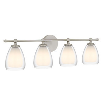 Vivienne Four Light Vanity in Brushed Nickel (10|VIV8632BN)